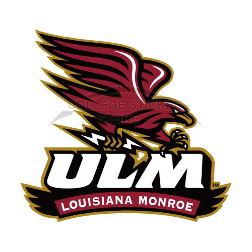 Design Louisiana Monroe Warhawks Iron-on Transfers (Wall Stickers)NO.4823